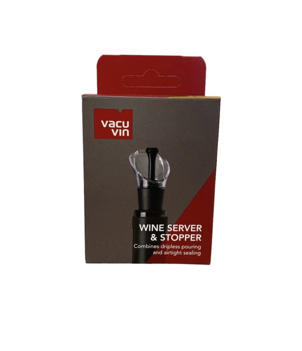 Wine Server & Stopper - Vacu Vin - Bouchon de vin pour conserver et servir